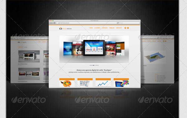 Modern Website Mockups