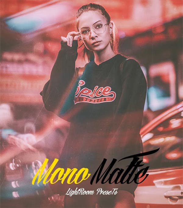 Mono Matte Lightroom Presets