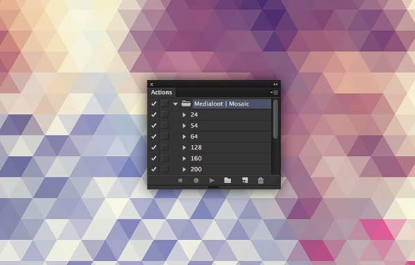 Mosaic Photoshop Actions List Free Download