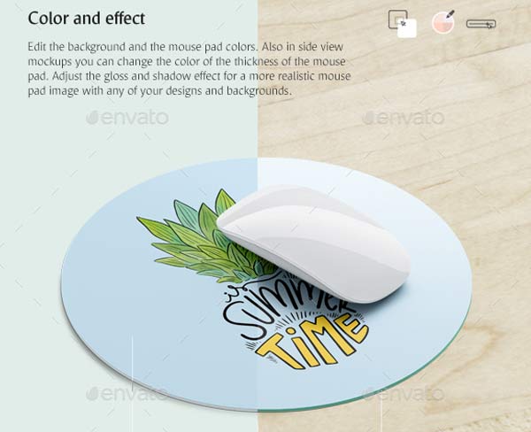 Mouse Pad Mockups Set Download