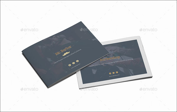 Mr.Barber Barbershop Brochure Template