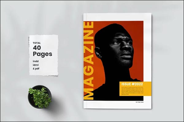 Multipurpose Minimal Magazine Template