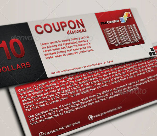 Multipurpose Discount Coupon