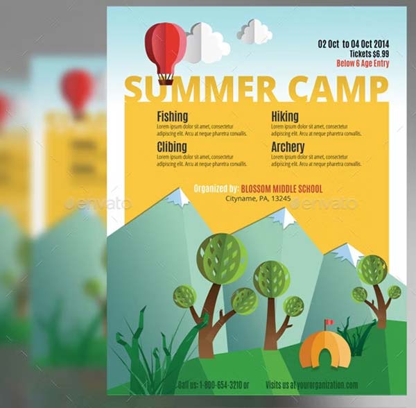 Multipurpose School Activity Flyer