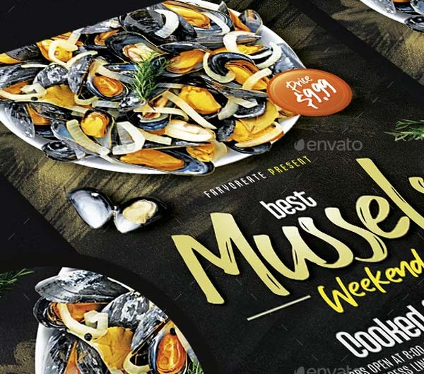 Seafood Flyer Templates