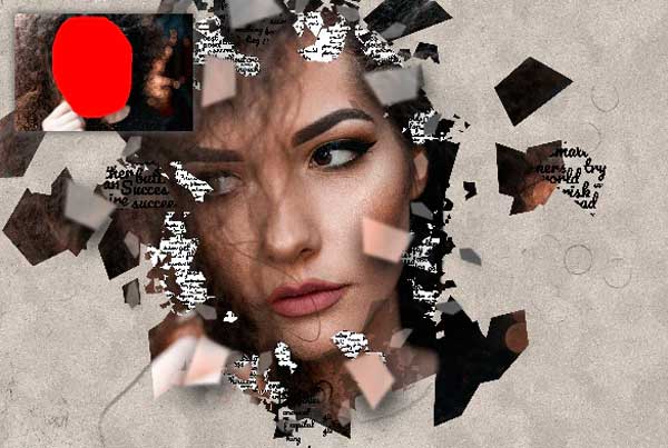 Broken Mirrors Photoshop Action