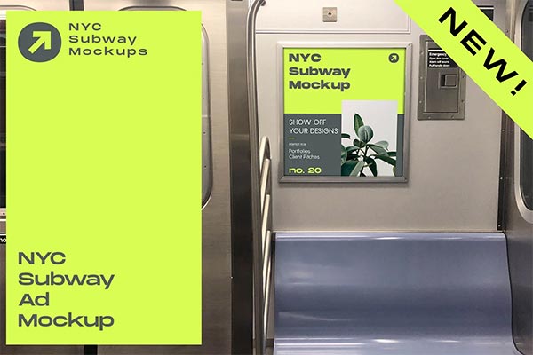 NYC Subway Ad Mockup