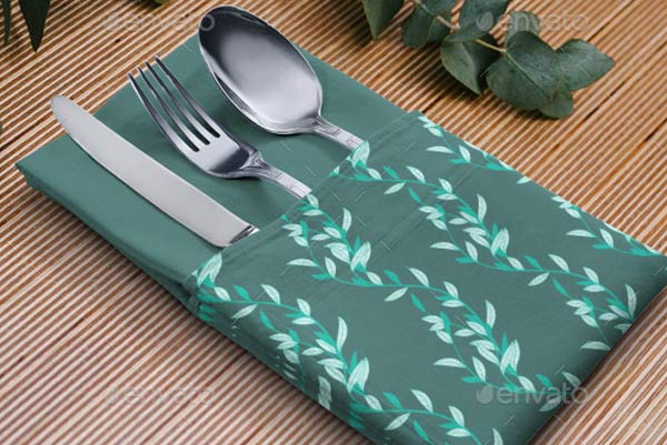 Napkin Mockups Set