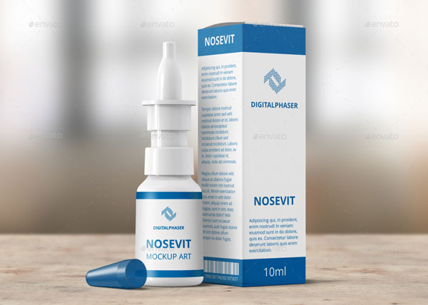 Nasal Decongestant Mock-Up