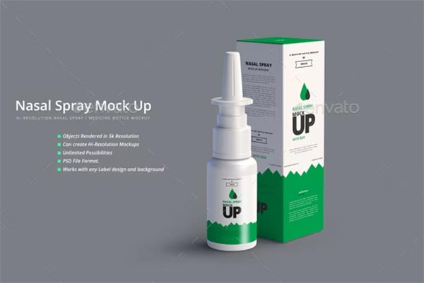 Nasal Spray Mock Up