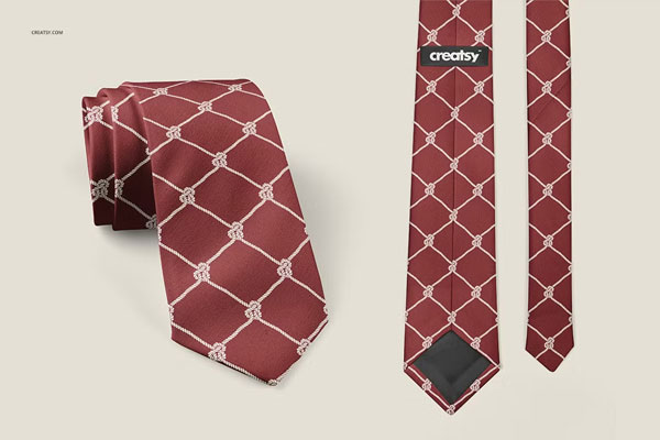 Neck Tie Mockup Set
