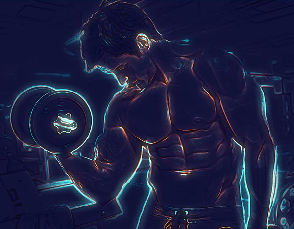 Neon Sketch - Photoshop Action