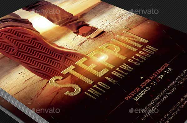 New Season Church Flyer Poster Template