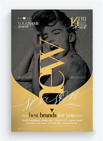 New Season Flyer Template