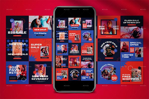 New Year Instagram Pack