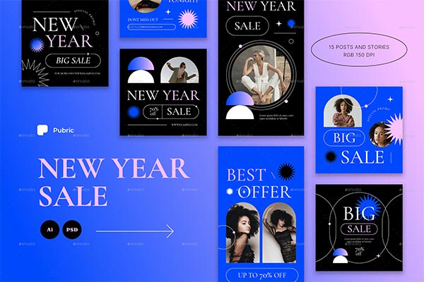 New Year Sale Instagram