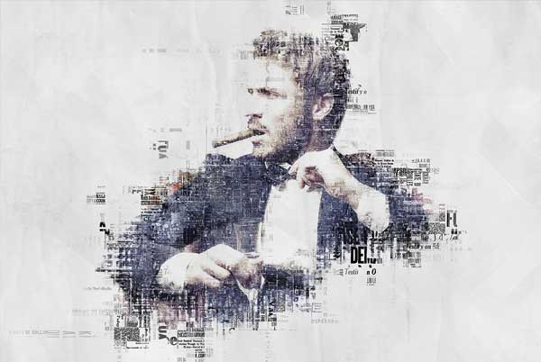 Newspaper Print Photoshop Action