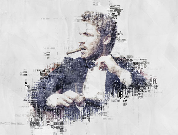 Newspaper Print Photoshop Action