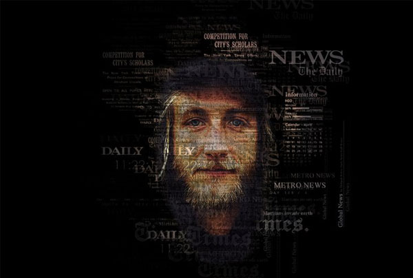 Newspaper Text Photoshop Action