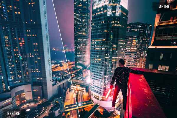 Night City Mobile Presets Pack