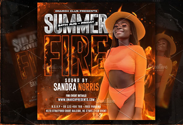 Night Club Party Instagram Template
