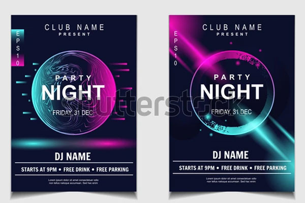 Night Dance Party Cover Design