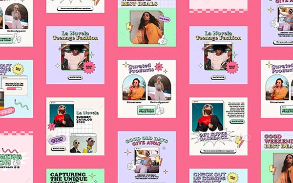 Novela Instagram Design Template