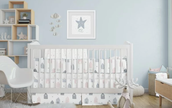 Nursery Bedding Mockup Templates