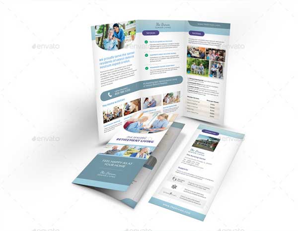 Nursing Home Trifold Brochure