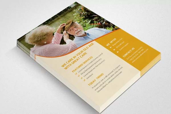 Nursing Care Flyer Print Template