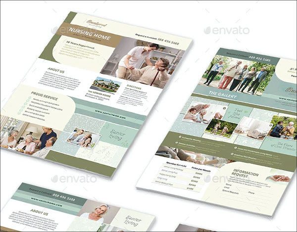 Nursing Care Flyer Template