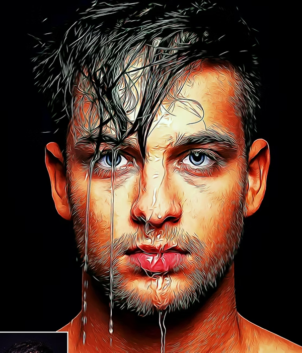 Oil Paint Pro Photoshop Actions