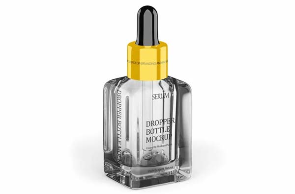Oil Dropper Bottle Mockup Download