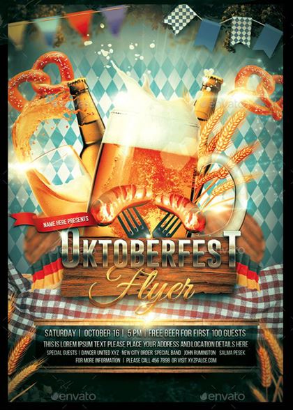 Oktoberfest Event Flyer