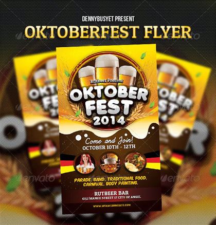 Oktoberfest Flyer Template