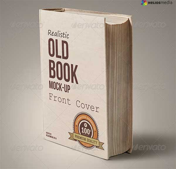 Old Book Mockup