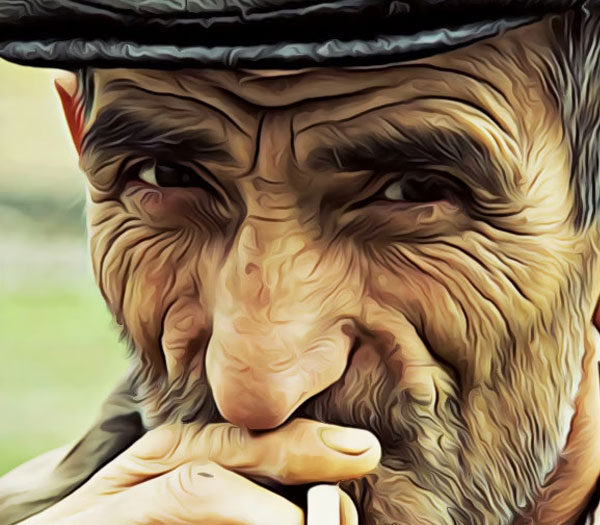 Old Oil Paint PSD Action