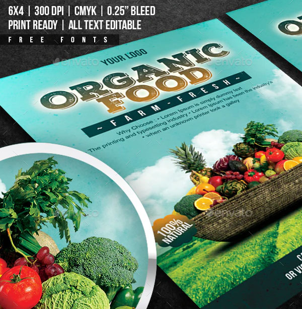Organic Food Flyer