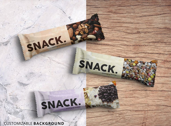 Organic Snack Mockup