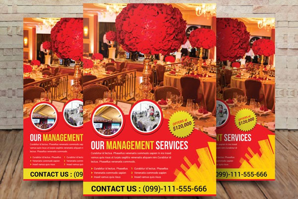Oue Event Flyer Template