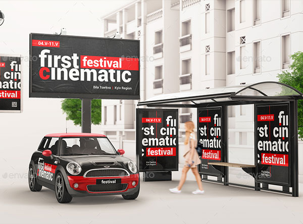 Outdoor Advertising Mockup