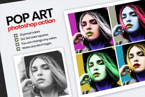 POP ART - PS Action