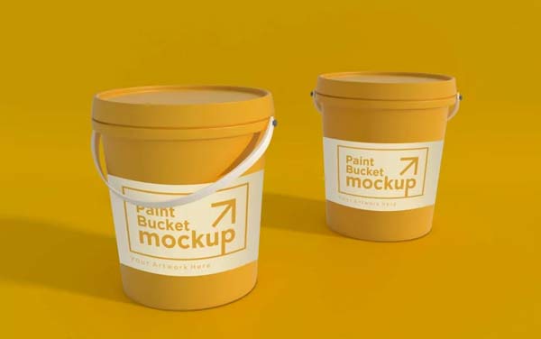 PSD Paint Mockup Free Download