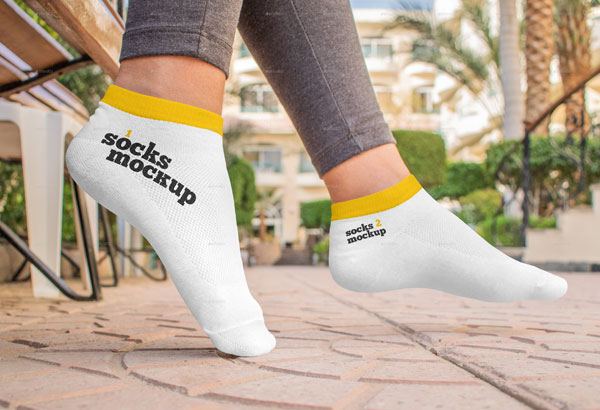 PSD Socks Mockup Set