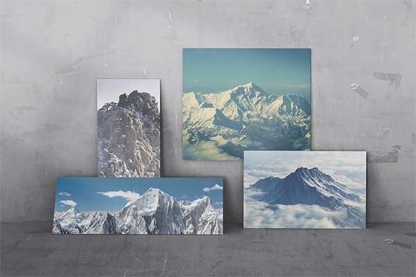 Paint Presentation Art Mock-up