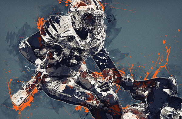 Paint Splatter Photoshop Actions