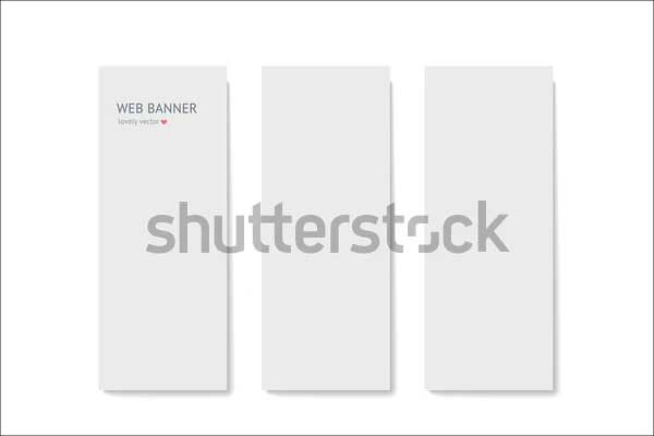 Paper Web Banner Mockup