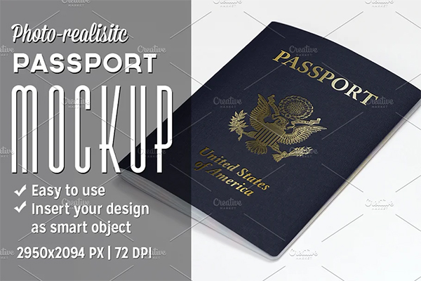 Passport Mockup