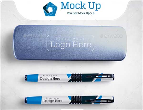 Pen Box Mockups