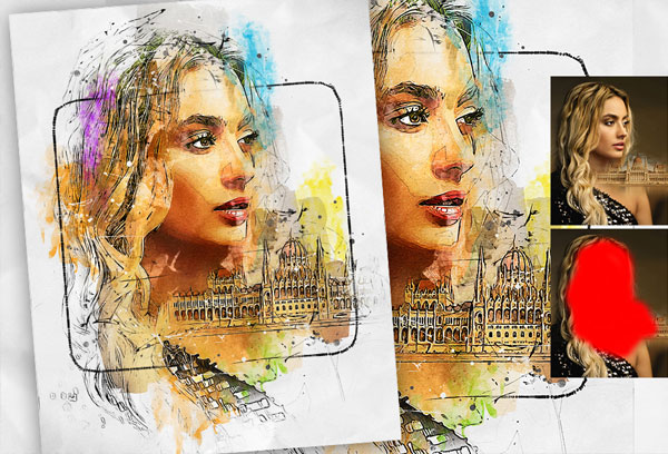 Pen Photoshop Actions